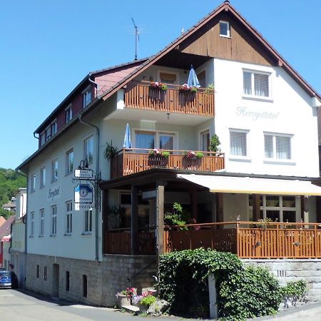 Restaurant - Pension Herrgottstal Creglingen Kültér fotó