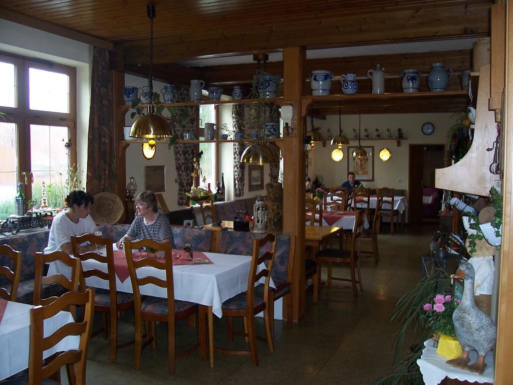 Restaurant - Pension Herrgottstal Creglingen Kültér fotó
