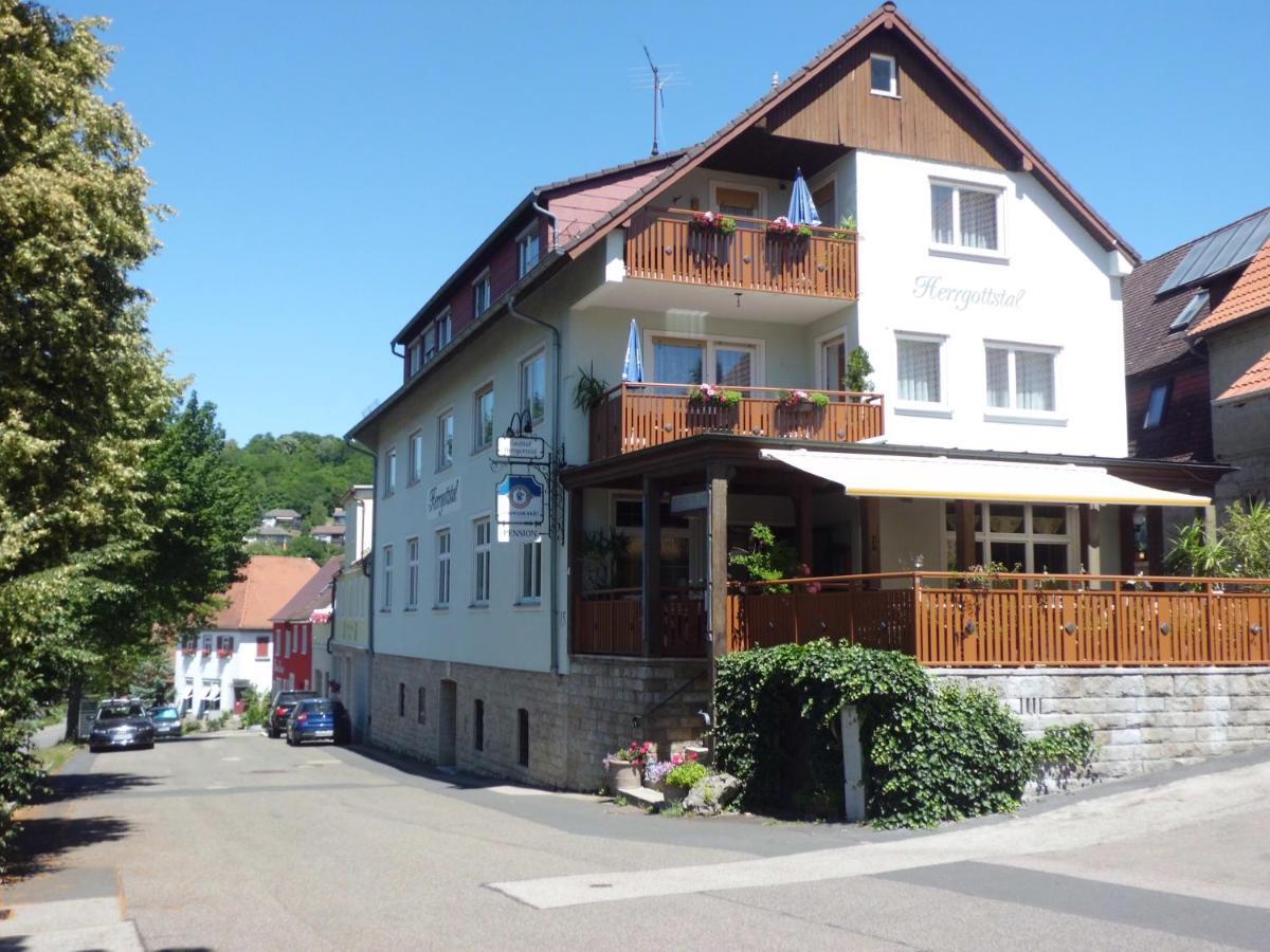 Restaurant - Pension Herrgottstal Creglingen Kültér fotó