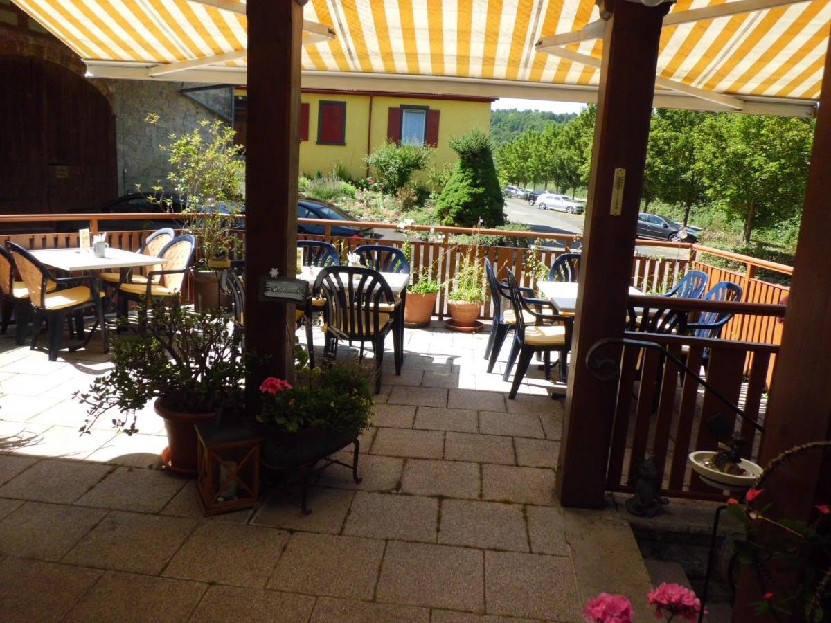Restaurant - Pension Herrgottstal Creglingen Kültér fotó