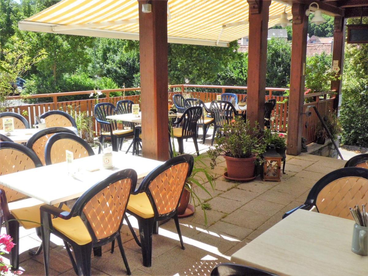 Restaurant - Pension Herrgottstal Creglingen Kültér fotó